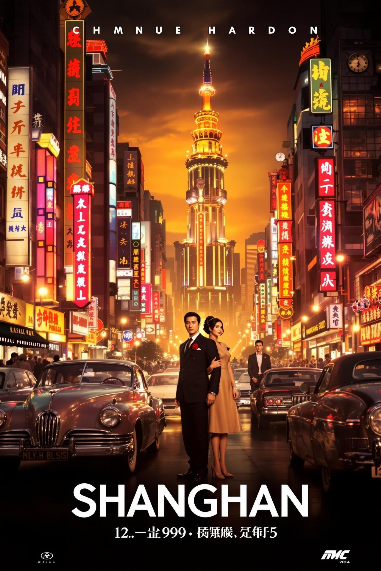 繁花(2023) 剧情影视海报 - 导演王家卫 - 韩国理论电影